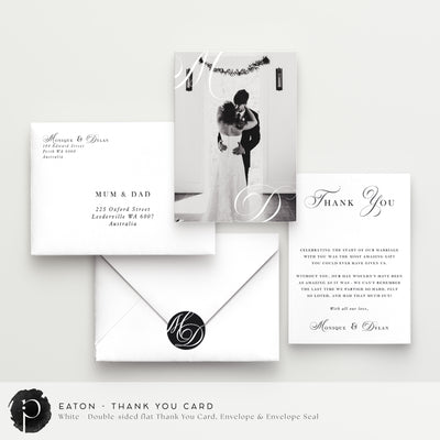 Eaton - Wedding Thank You Cards