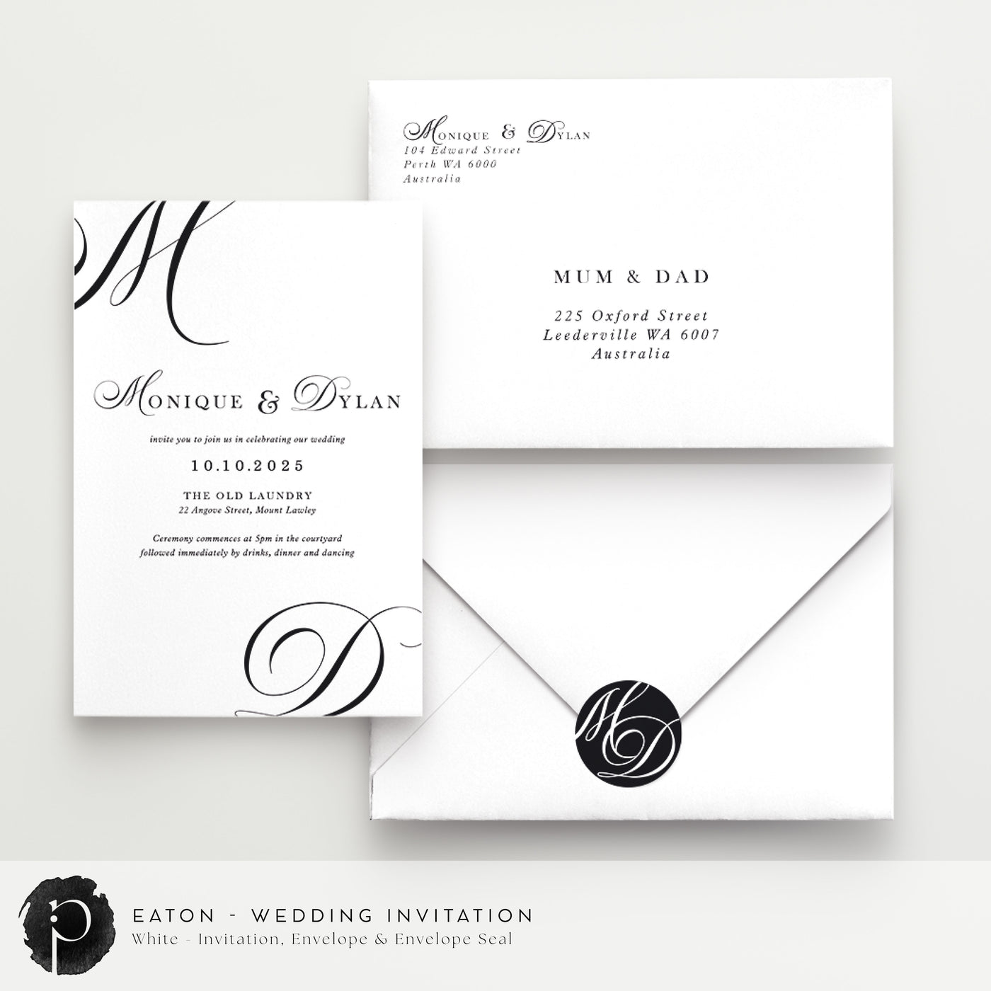 Eaton - Wedding Invitations