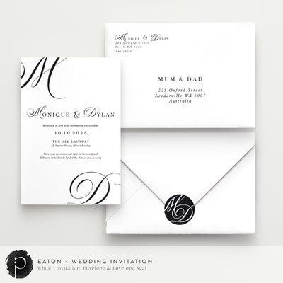 Eaton - Wedding Invitations