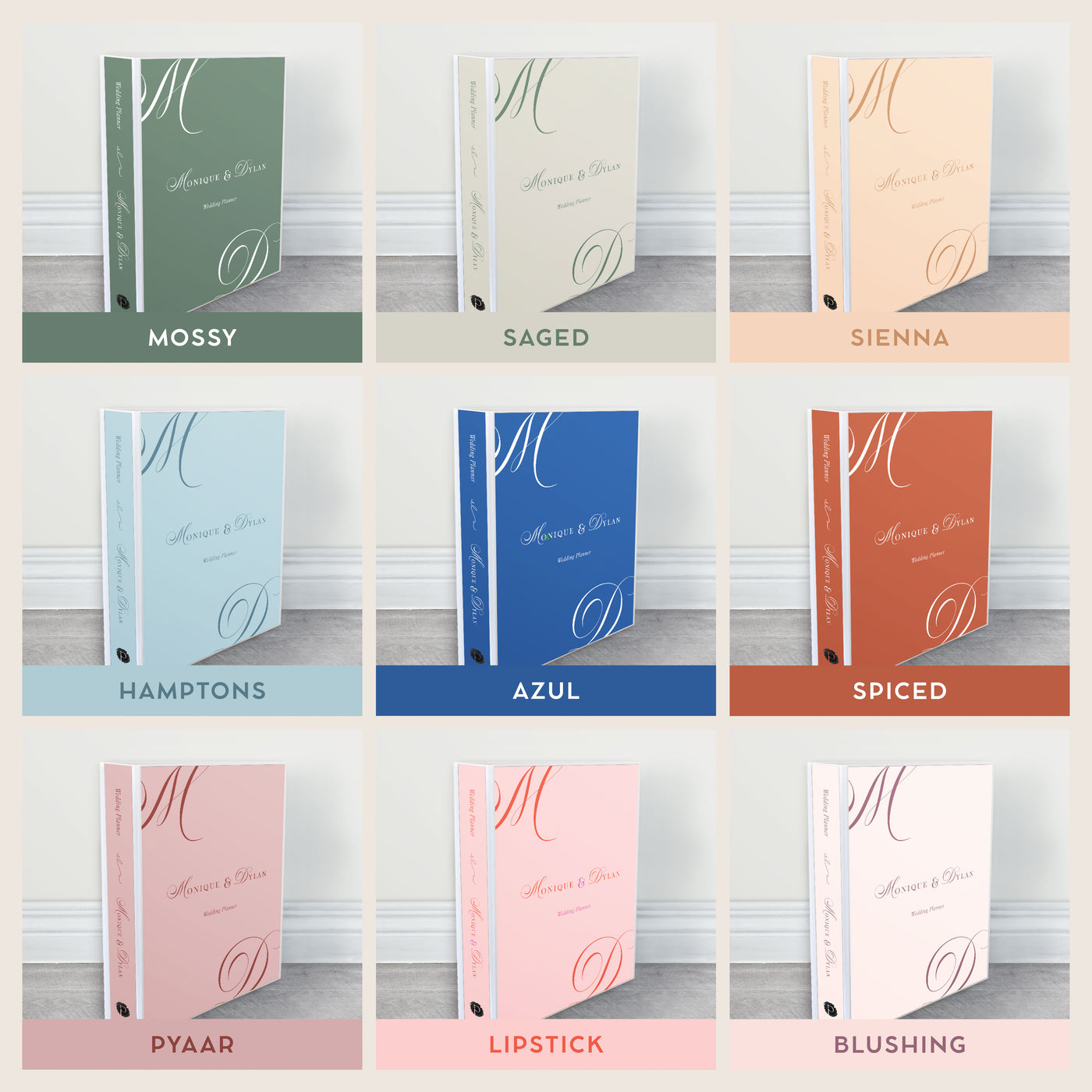 Personalised Wedding Planner & Organiser - Ultimate Guide w Checklists - Eaton