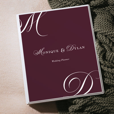 Personalised Wedding Planner & Organiser - Ultimate Guide w Checklists - Eaton