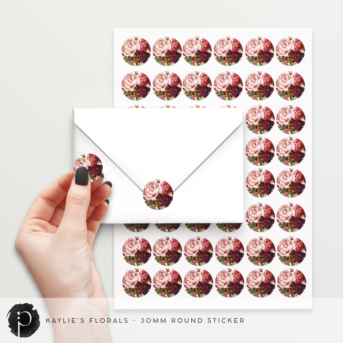 Kaylie's Florals - Stickers/Seals