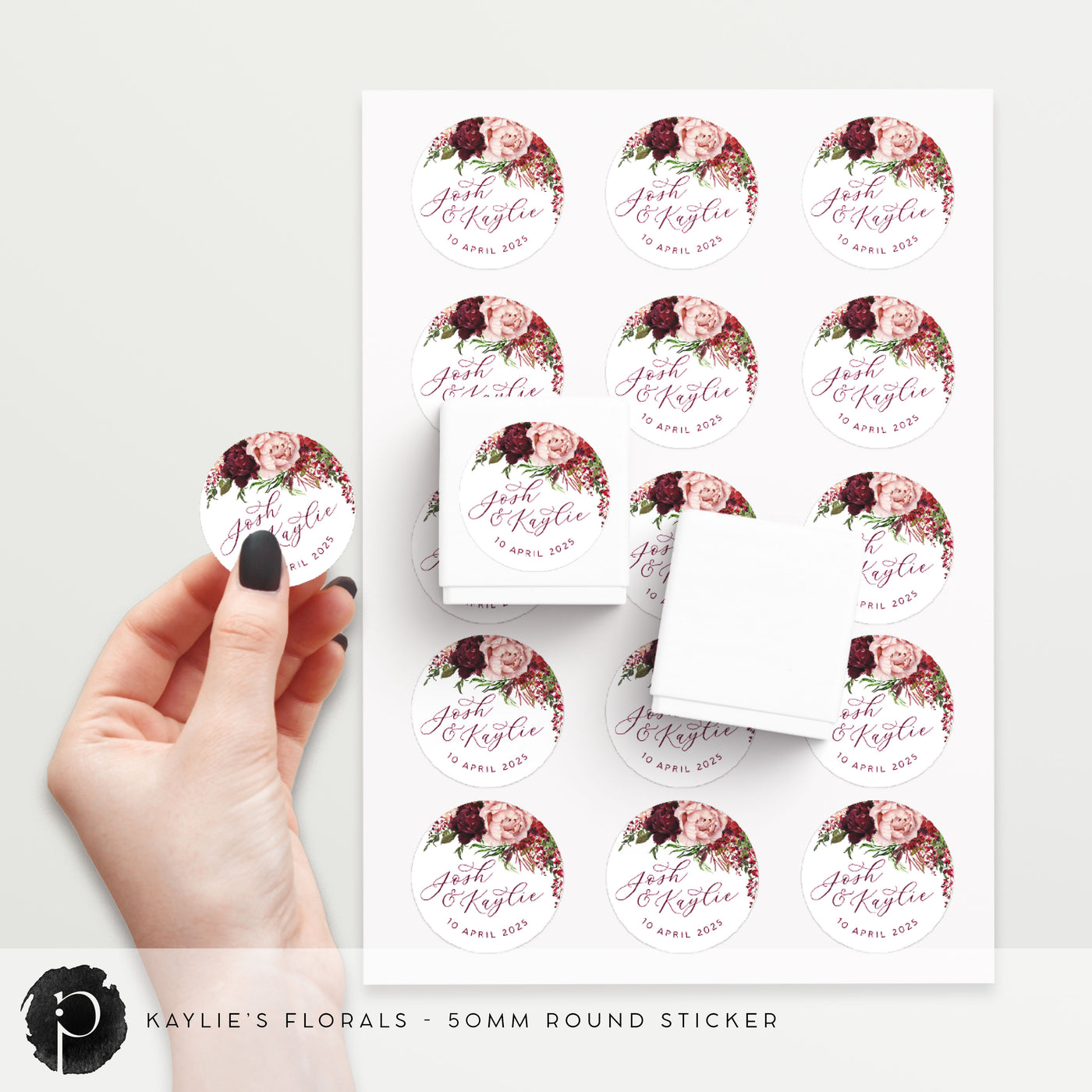 Kaylie's Florals - Stickers/Seals