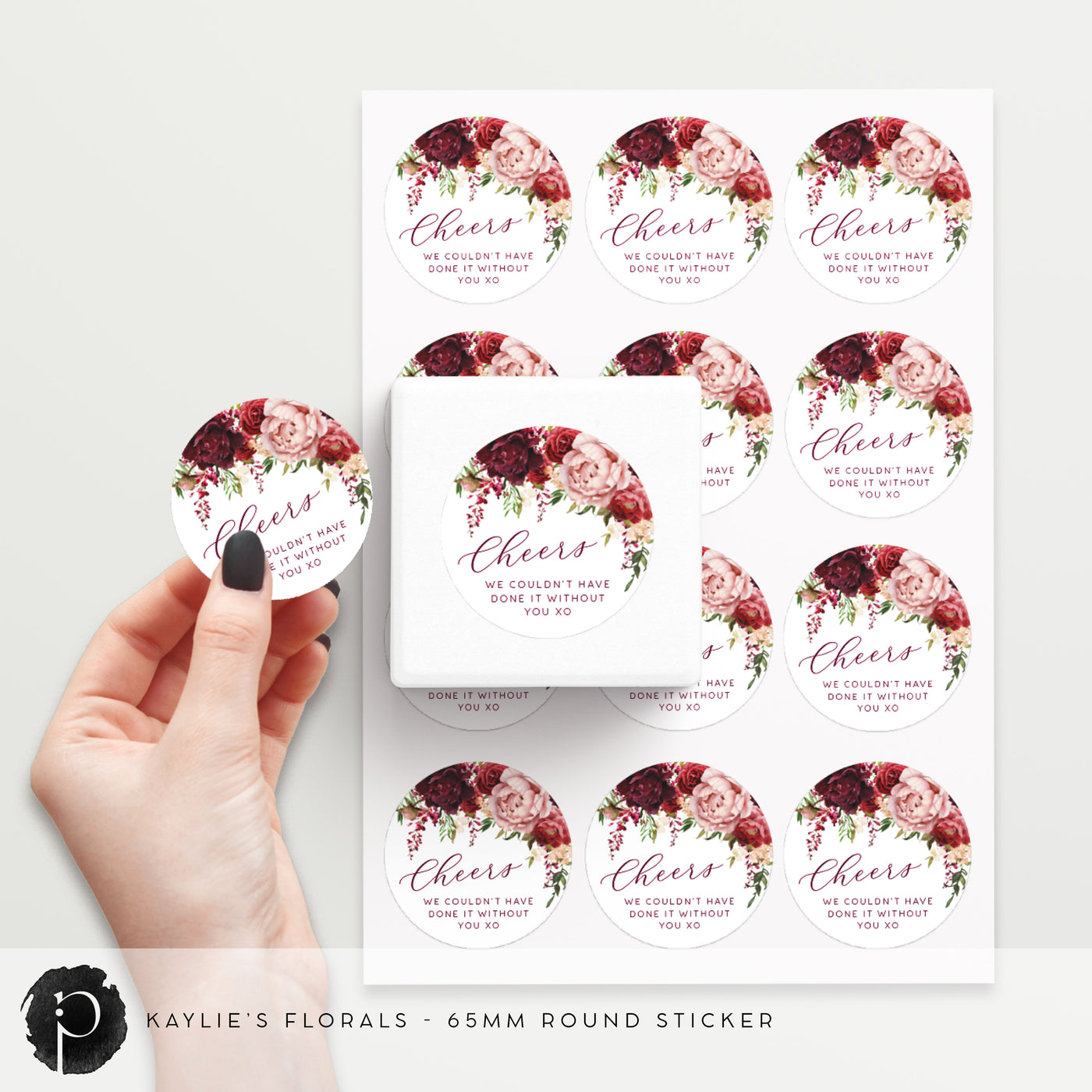 Kaylie's Florals - Stickers/Seals