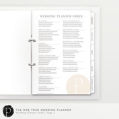 Personalised Wedding Planner & Organiser - Ultimate Guide w Checklists – Fenton