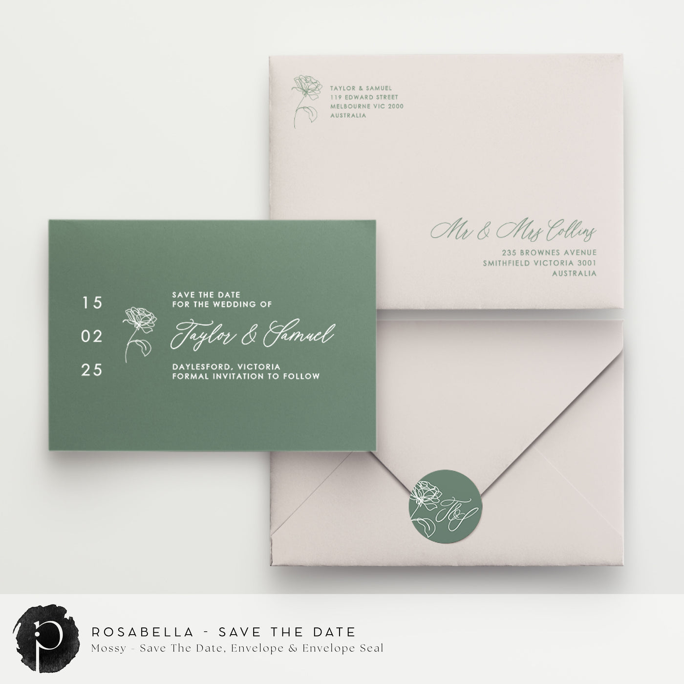 Rosabella - Save The Date Cards
