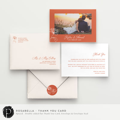 Rosabella - Wedding Thank You Cards