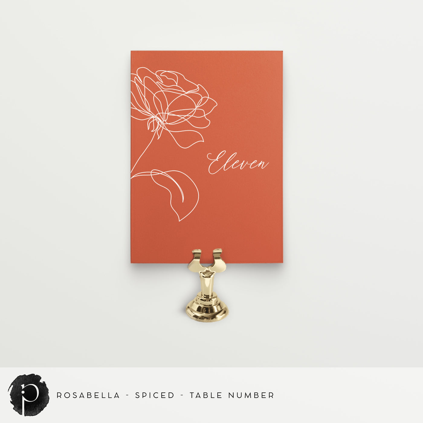 Rosabella - Table Numbers