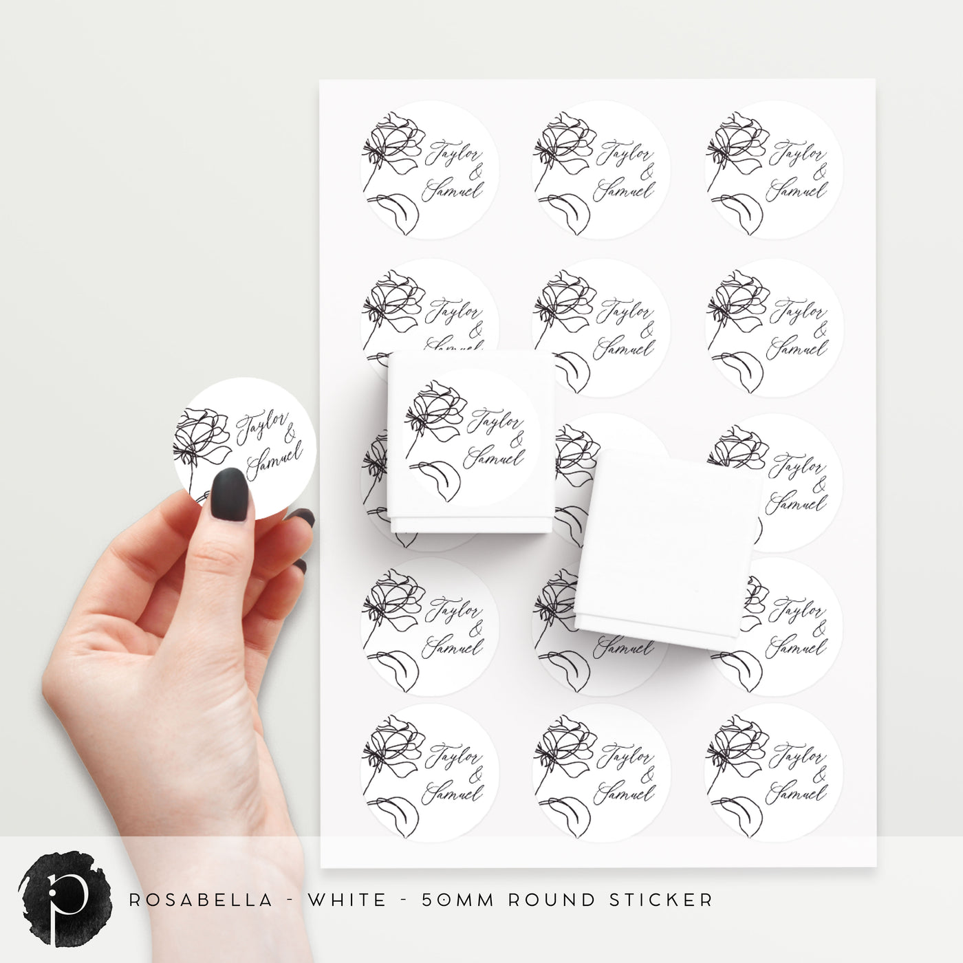 Rosabella - Stickers/Seals