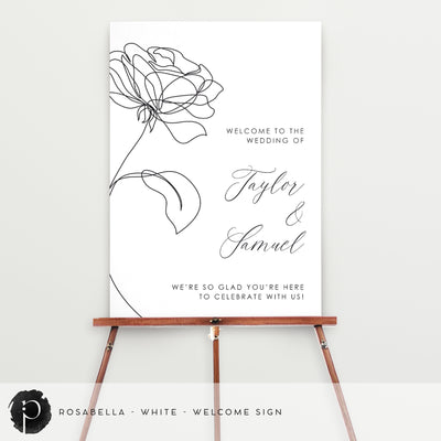 Rosabella - Welcome Sign