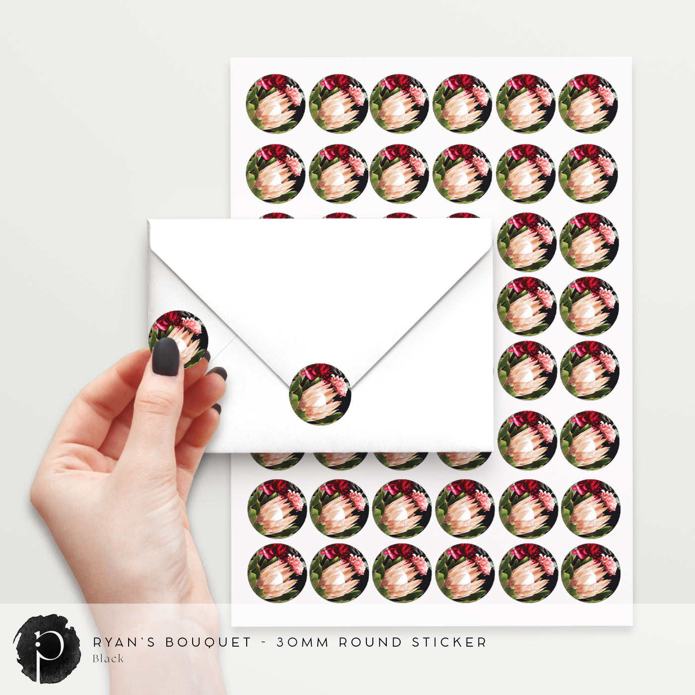 Ryan's Bouquet - Stickers/Seals