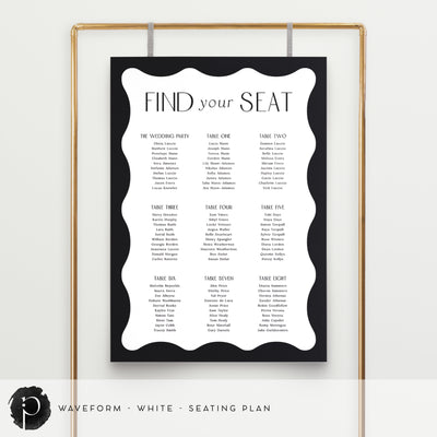 Waveform - Seating Plan Chart