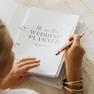 Personalised Wedding Planner & Organiser - Ultimate Guide w Checklists – Scribbly Gum