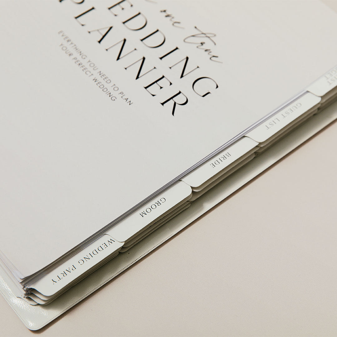 Personalised Wedding Planner & Organiser - Ultimate Guide w Checklists – Waterside