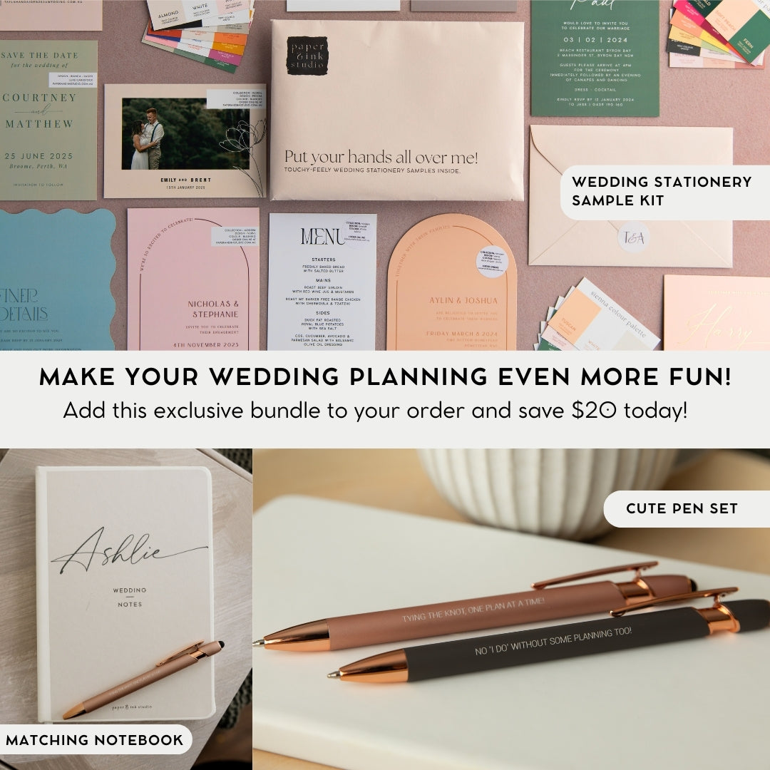 Personalised Wedding Planner & Organiser - Ultimate Guide w Checklists – Gold Dust