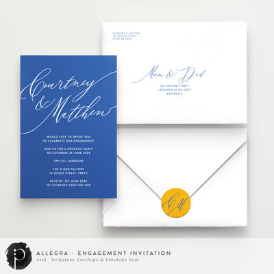 Allegra - Engagement Invitations