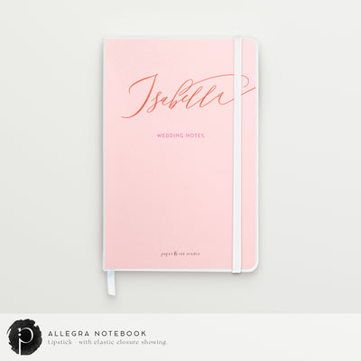 Allegra - Personalised Notebook, Journal