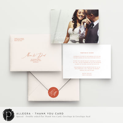 Allegra - Wedding Thank You Cards