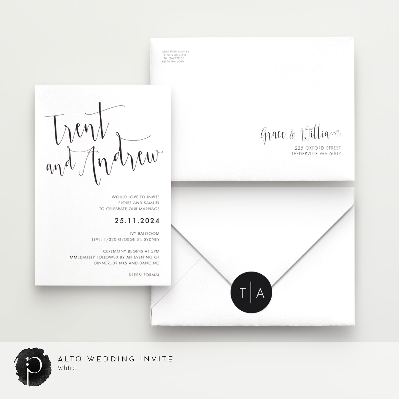 Alto - Wedding Invitations