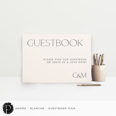 Amore - Guestbook Sign