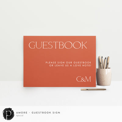 Amore - Guestbook Sign