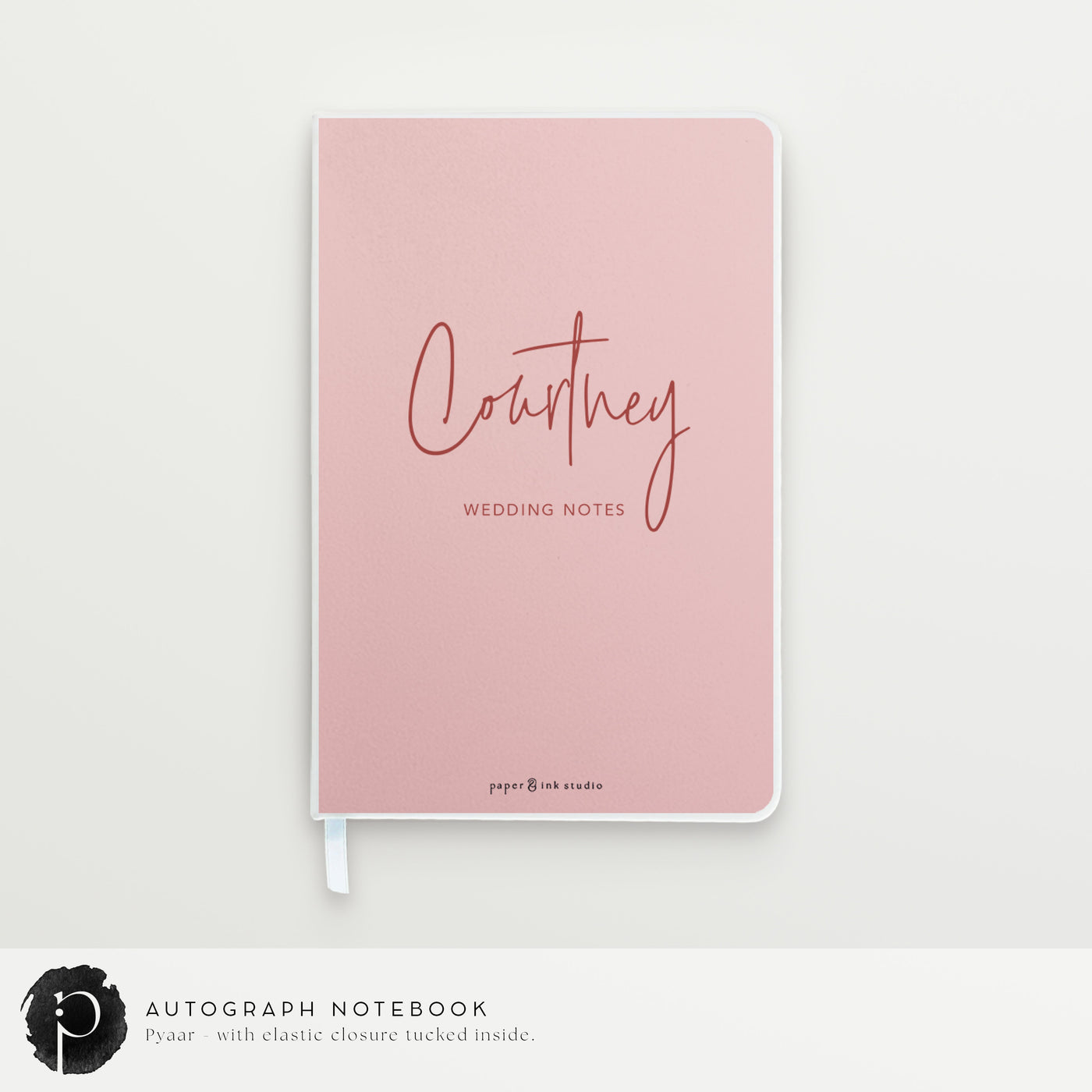 Autograph - Personalised Notebook, Journal