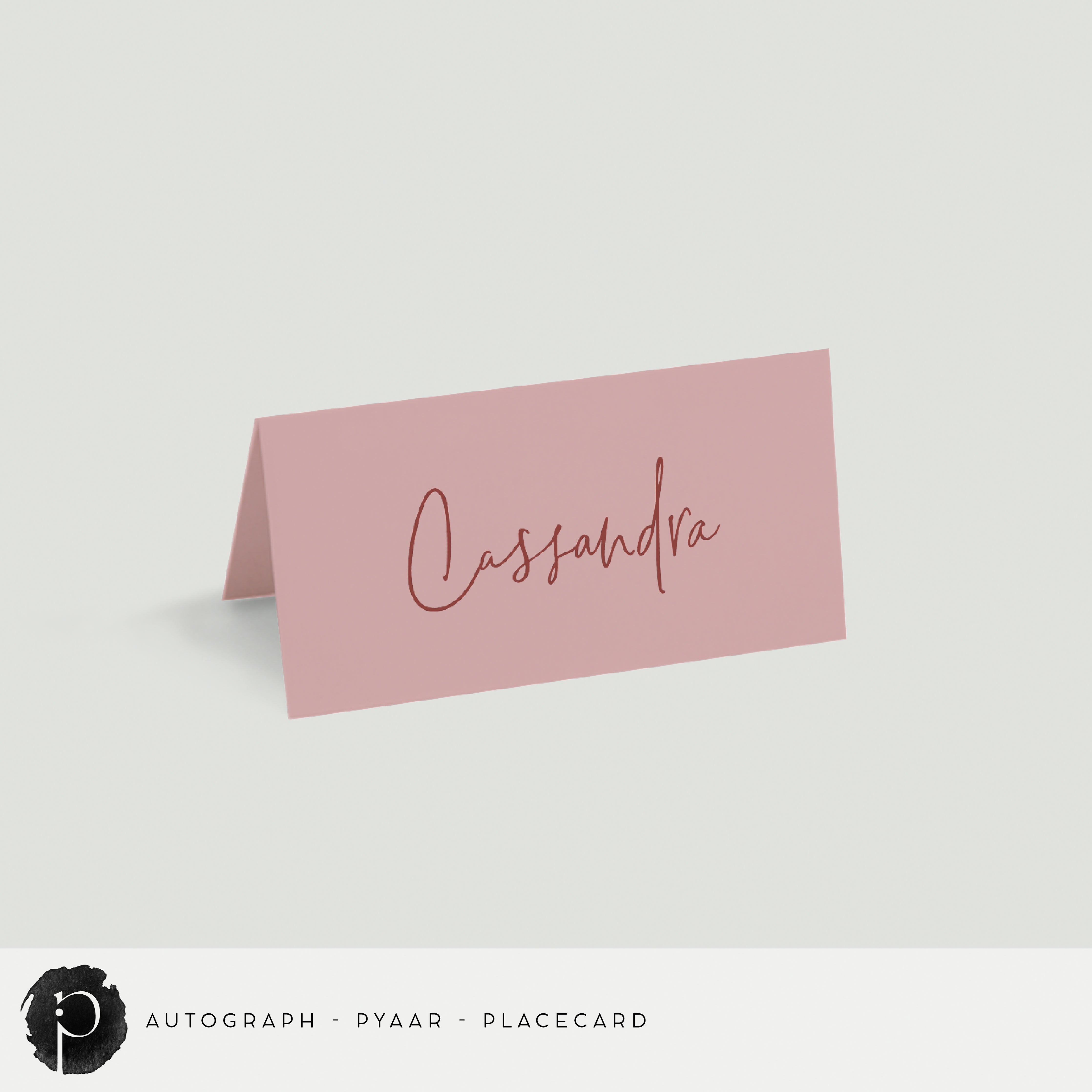 Autograph - Place Cards β Paper & Ink Studio
