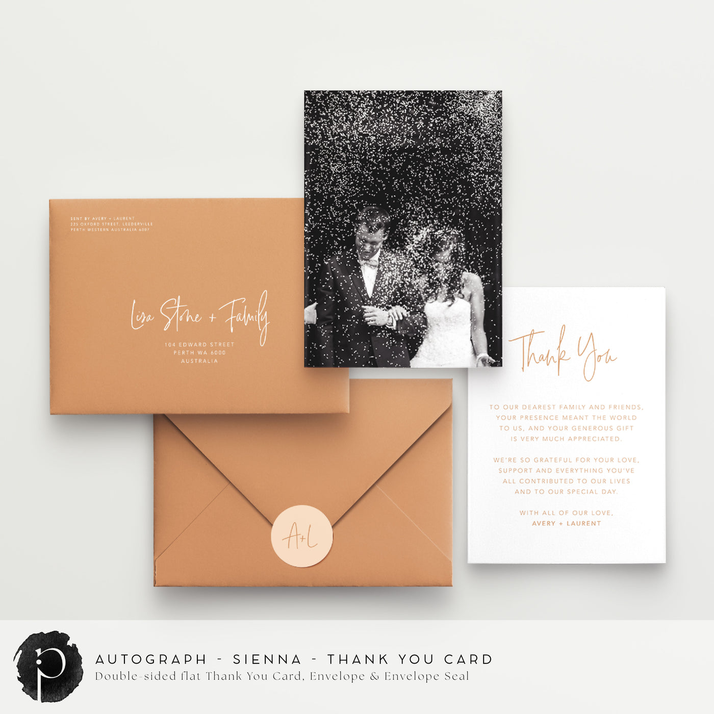 Autograph - Wedding Thank You Cards