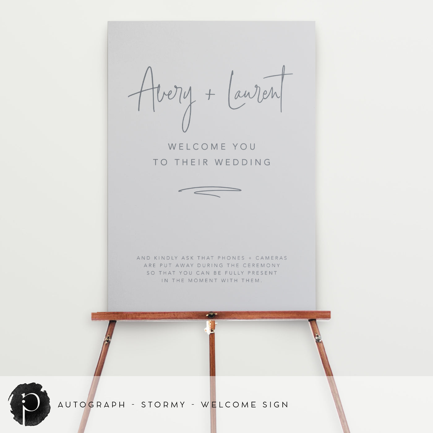 Autograph - Welcome Sign