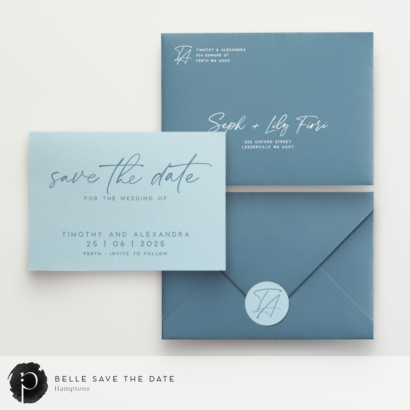 Belle - Save The Date Cards