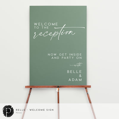Belle - Welcome Sign