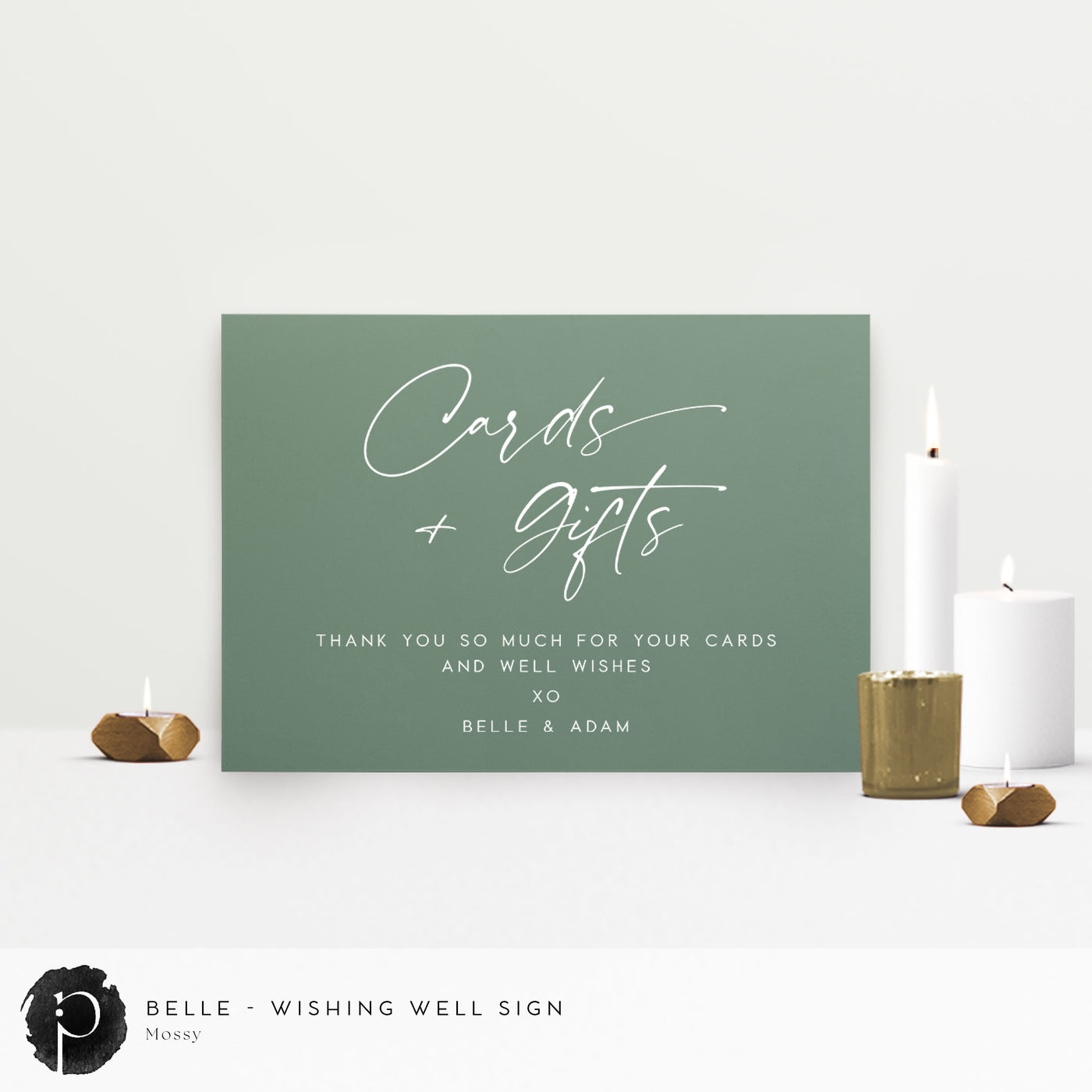 Belle - Cards/Gifts/Presents/Wishing Well Table Sign