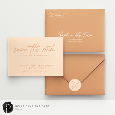 Belle - Save The Date Cards