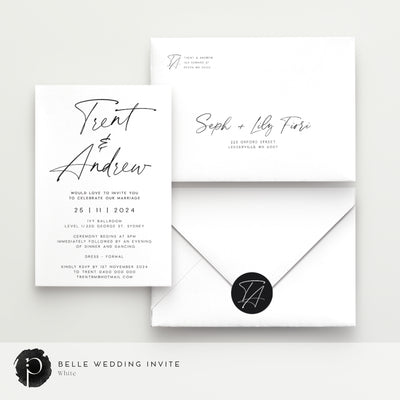 Belle - Wedding Invitations