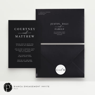 Bianca - Engagement Invitations