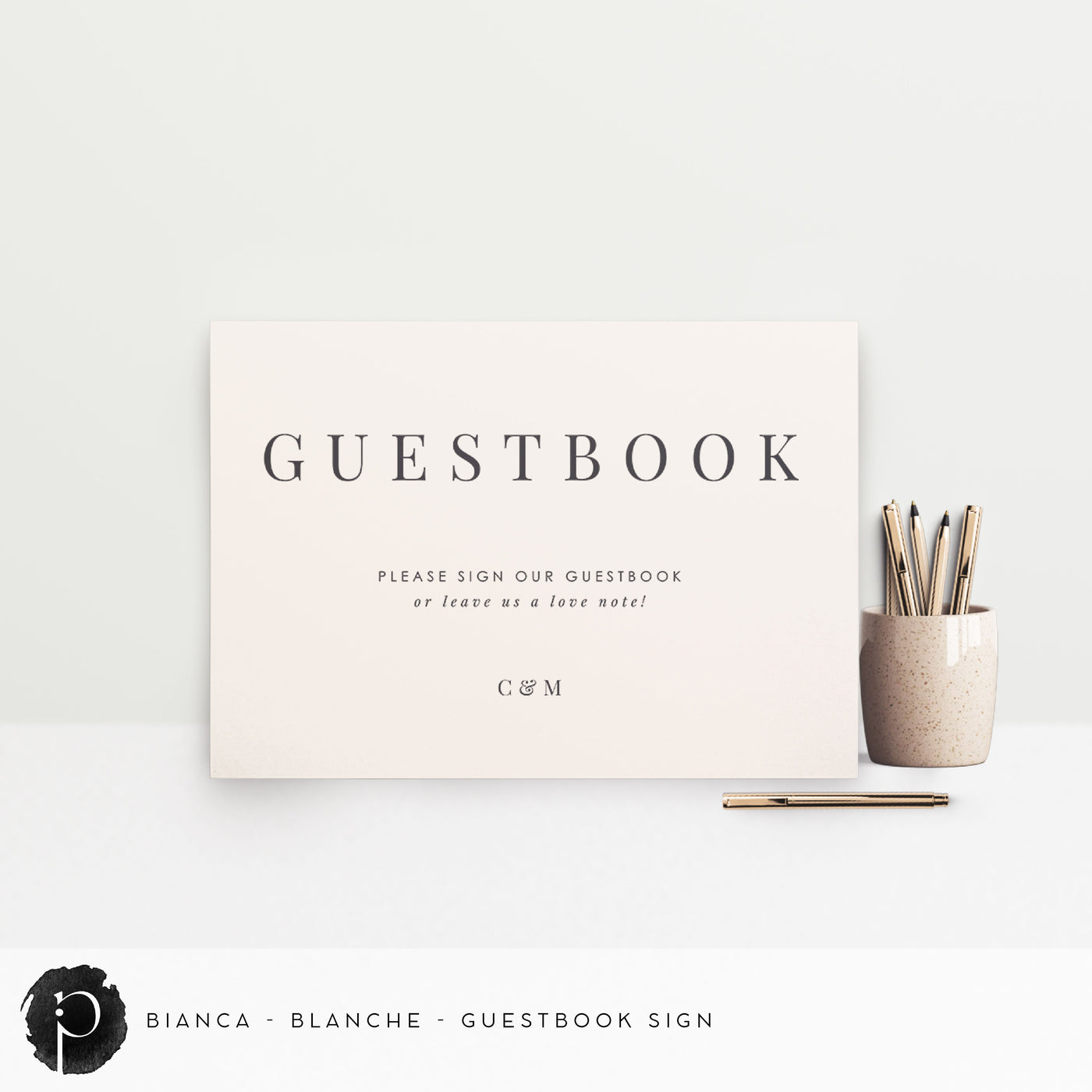 Bianca - Guestbook Sign