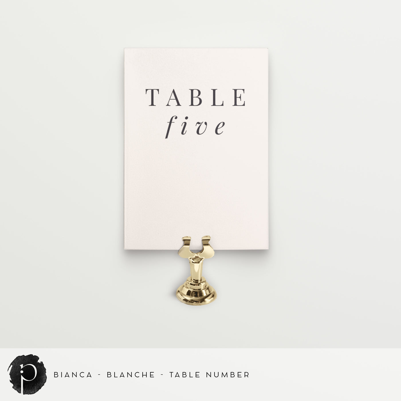 Bianca - Table Numbers