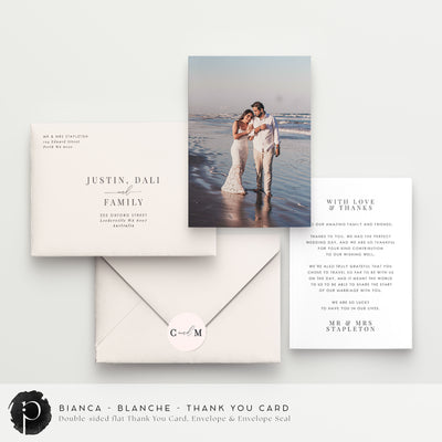 Bianca - Wedding Thank You Cards
