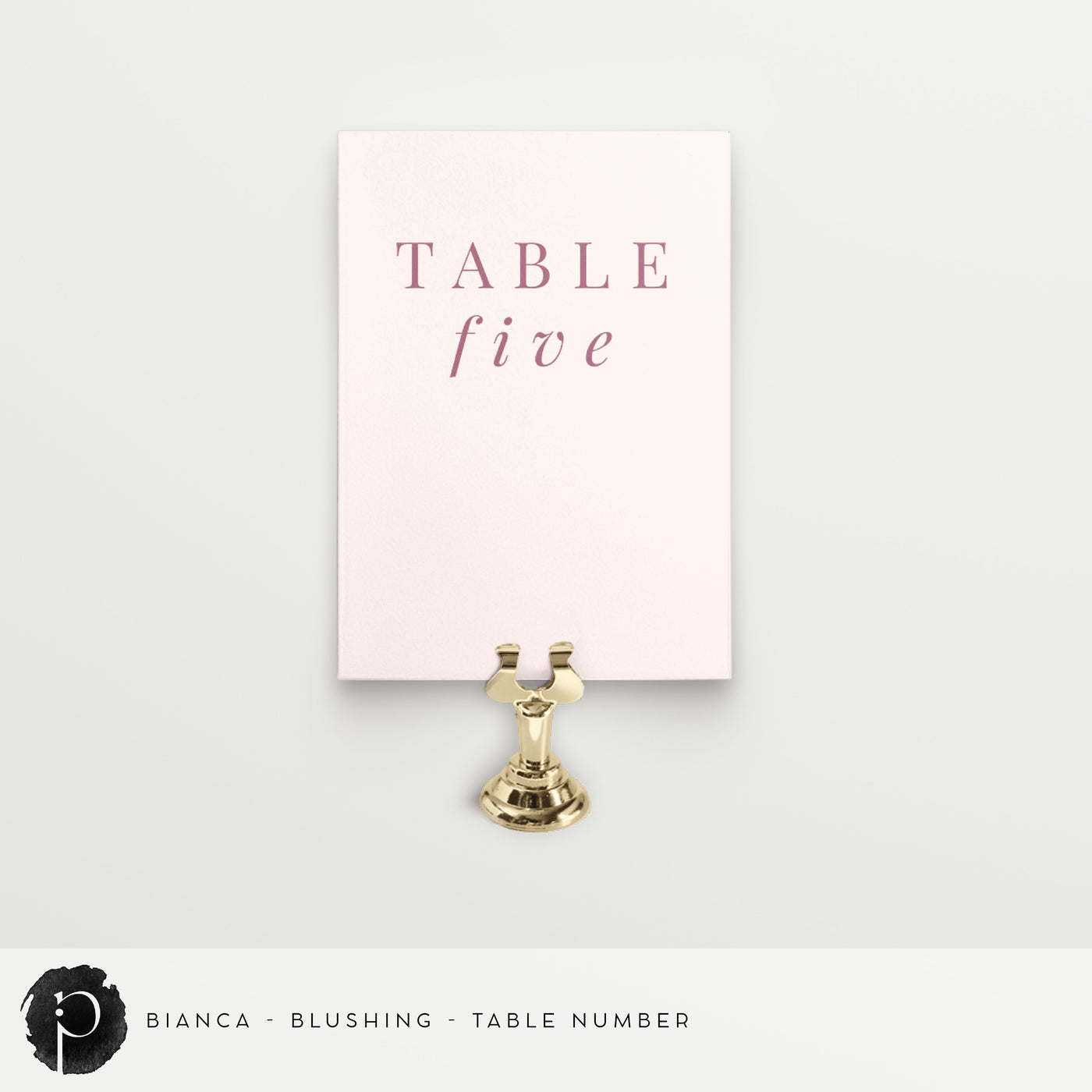 Bianca - Table Numbers