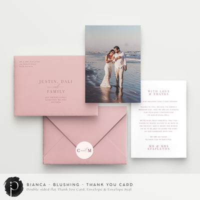 Bianca - Wedding Thank You Cards