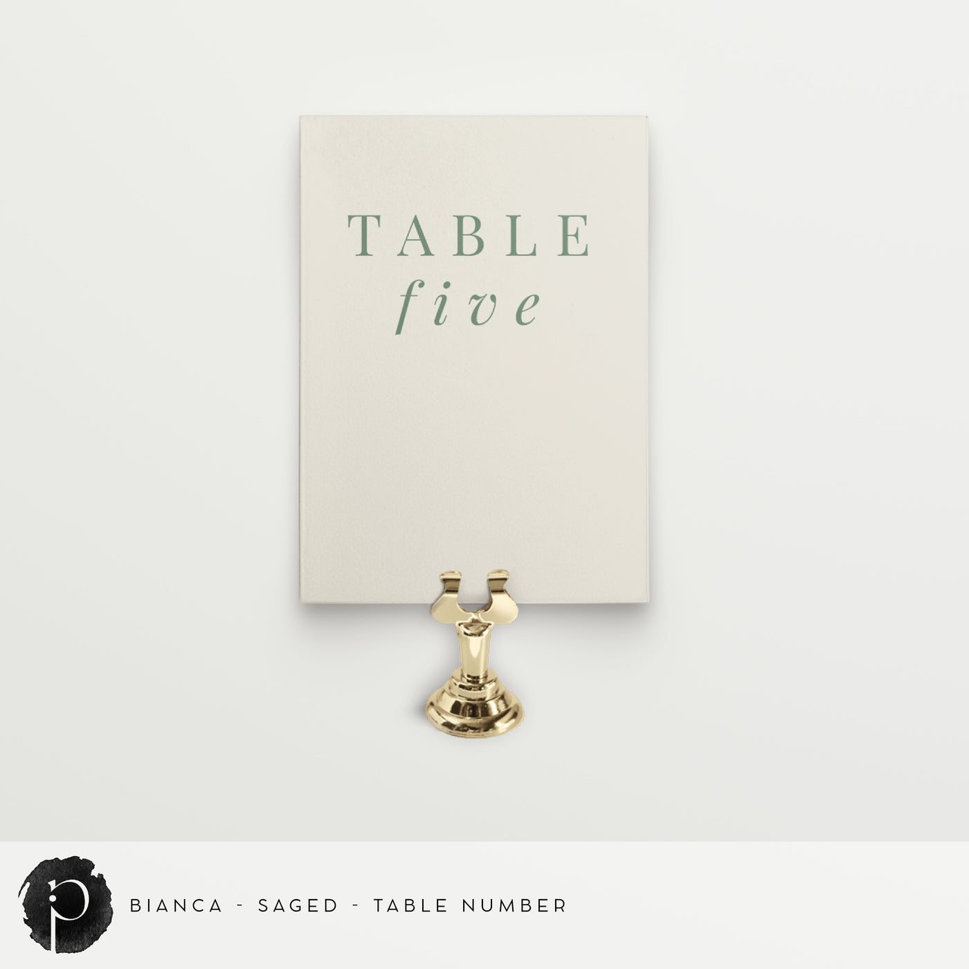 Bianca - Table Numbers