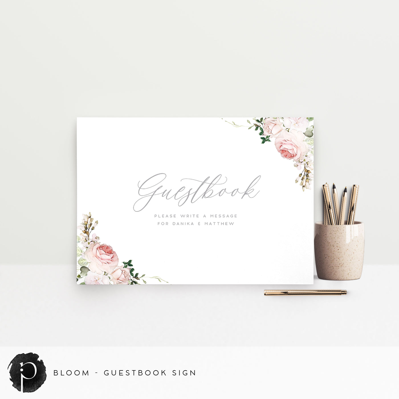 Bloom - Guestbook Sign