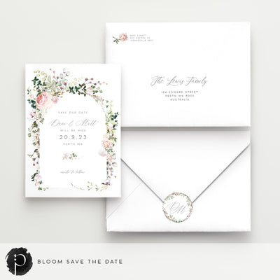 Bloom - Save The Date Cards