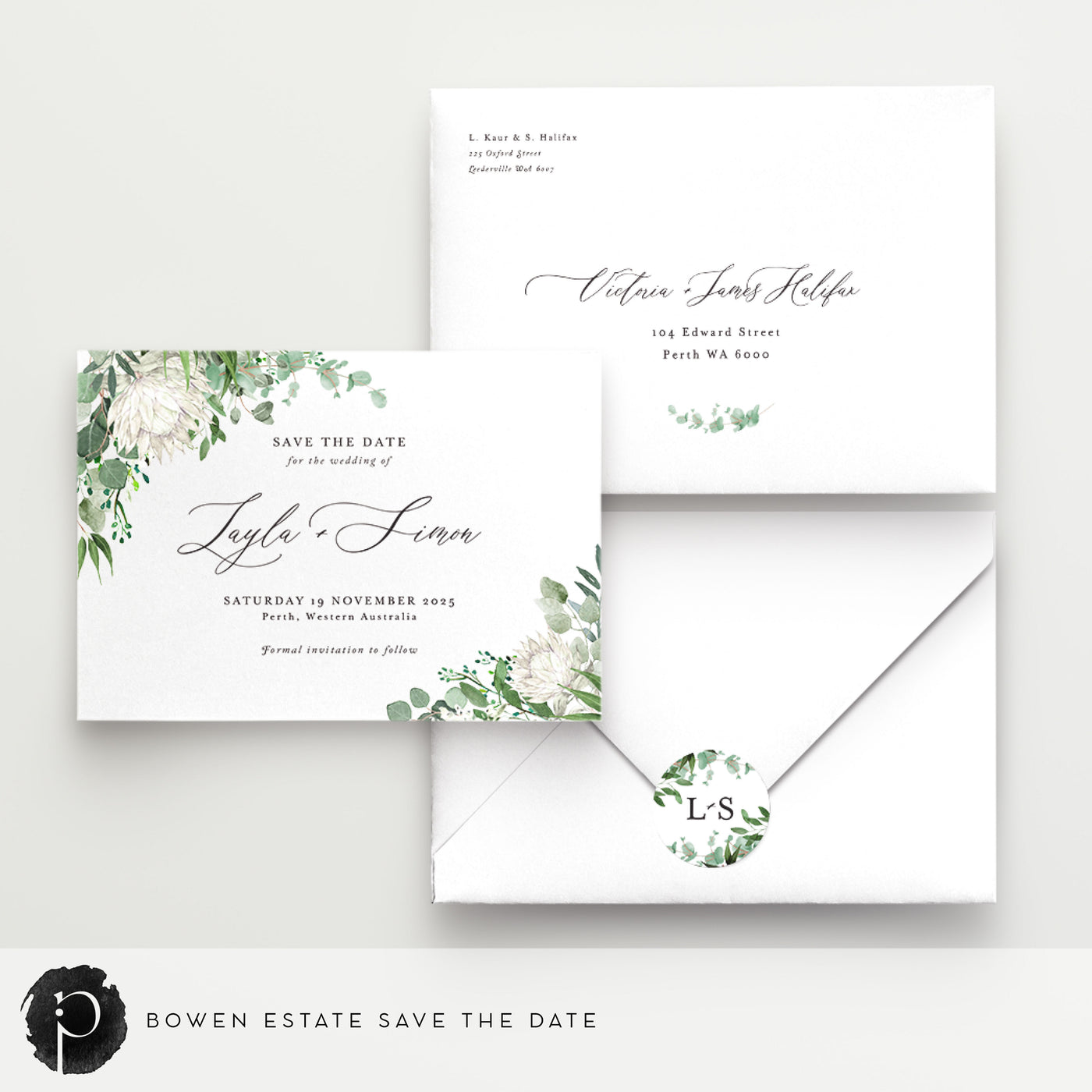 Bowen Estate - Save The Date Cards