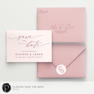 Clairiss - Save The Date Cards