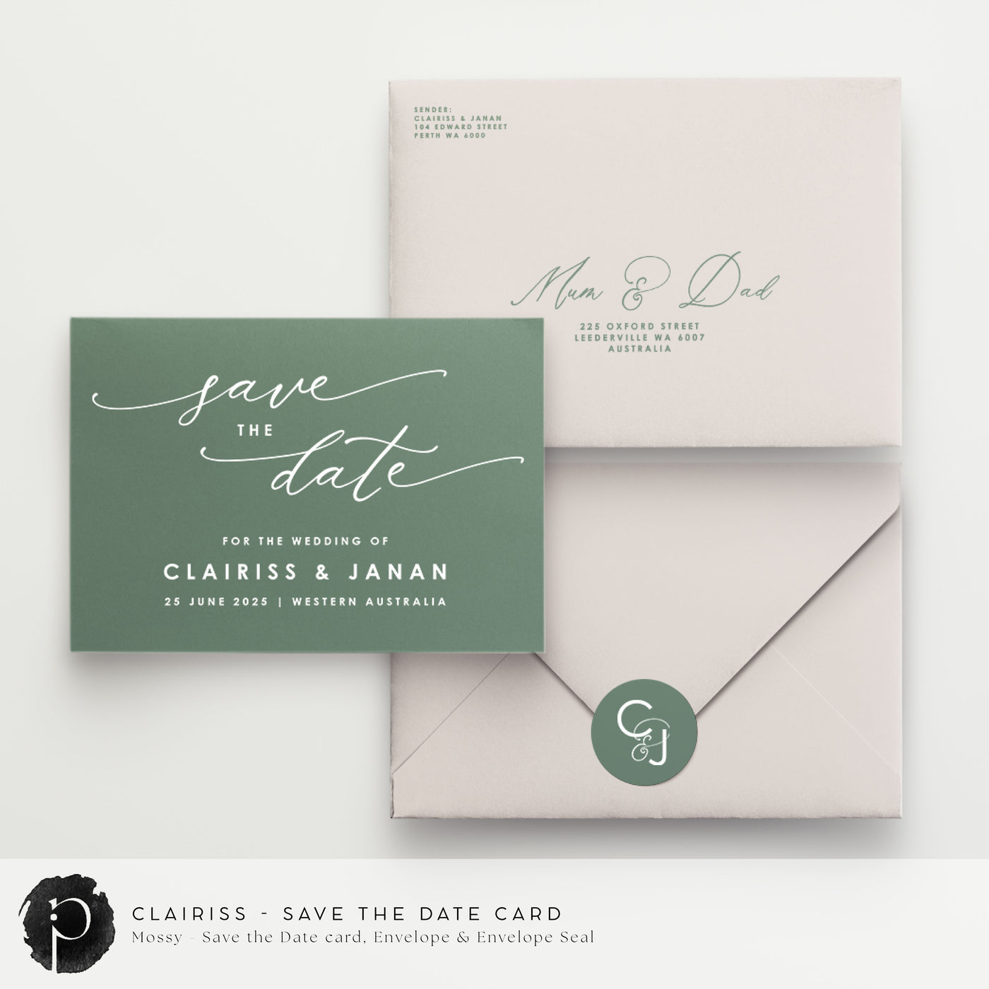 Clairiss - Save The Date Cards