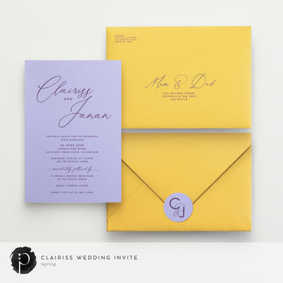 Clairiss - Wedding Invitations