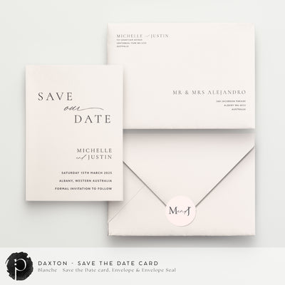 Daxton - Save The Date Cards