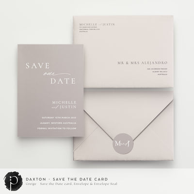 Daxton - Save The Date Cards