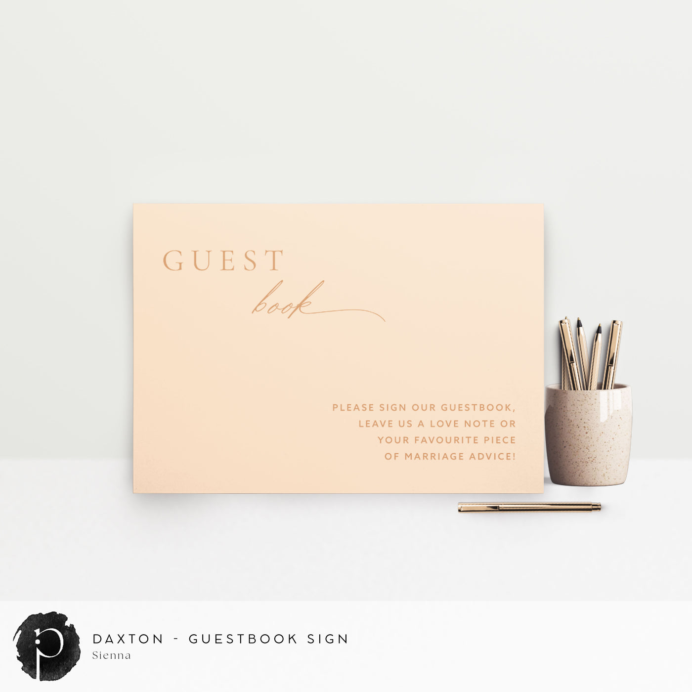 Daxton - Guestbook Sign